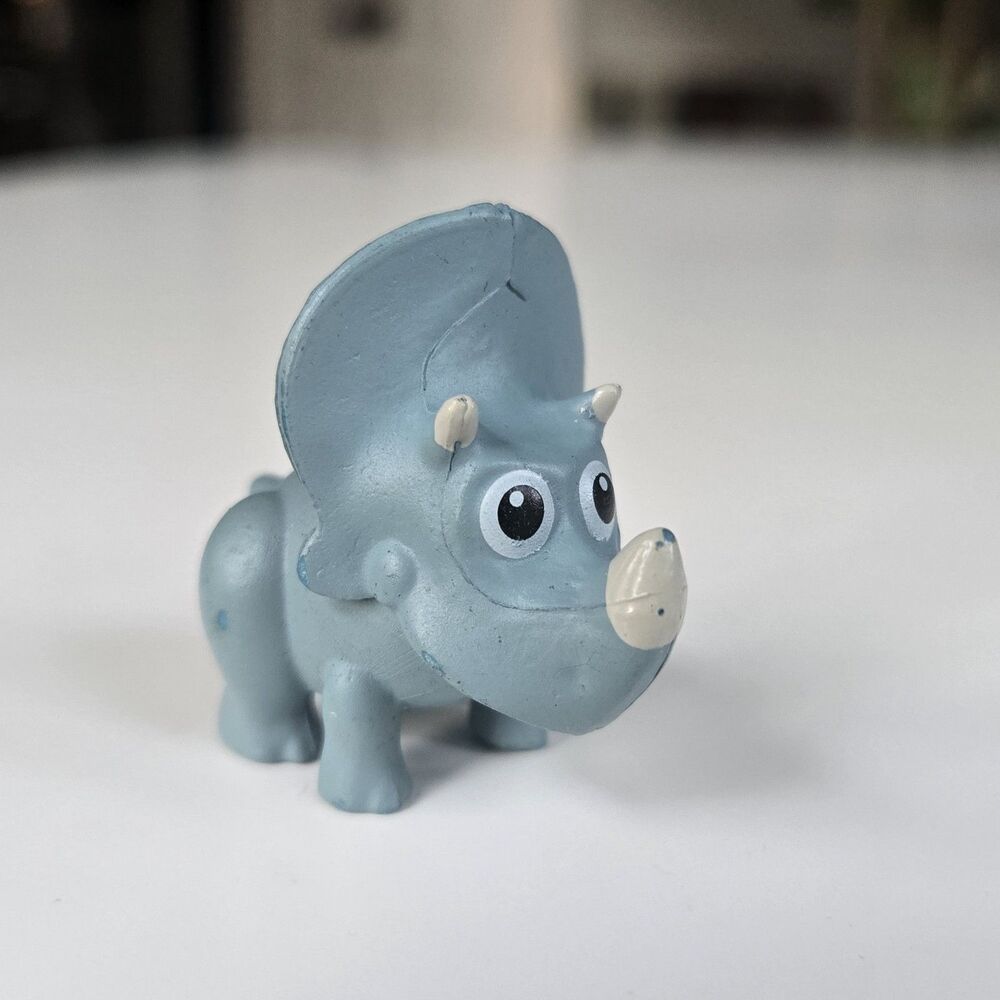 Toy Story 4 Mini Series 3 Trixie Blue Triceratops 1.5" Mini Figure